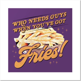 Funny Gift Idea - Fries Posters and Art